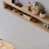 Lily Box Modern Timber Floating Shelves